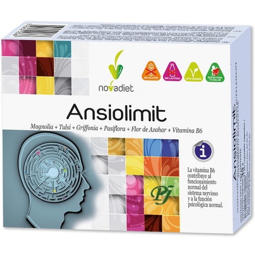 [0503201] Ansiolimit 60 Cápsulas - Novadiet