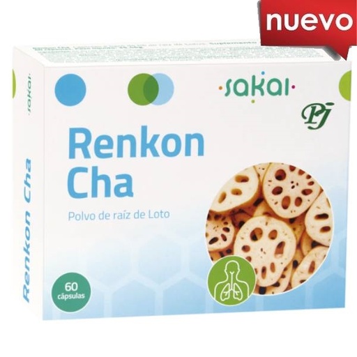 [0503210] Renkon Cha (Raíz Loto) 60 Cápsulas - Sakai
