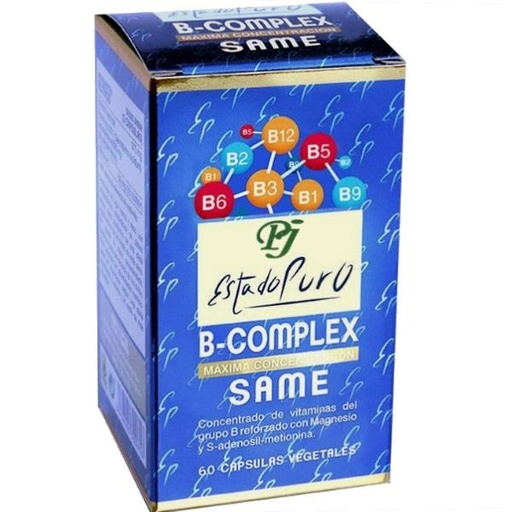 [0503237] B Complex Same Estado Puro 60 Cápsulas 772 Mg. - Tongil