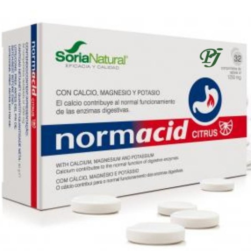 [0503313] Normacid Citrus 32 Comprimidos - Soria Natural