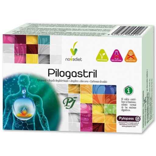 [0503353] Pilogastril 30 Compridos Masticable - Novadiet