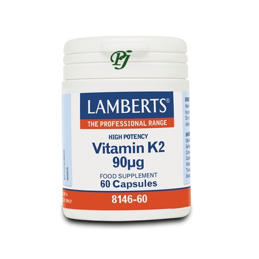 [0503446] Vitamina K2 60 Cápsulas 90Ug - Lamberts