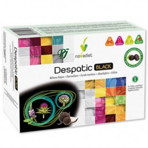 [0503475] Despatic Black Ampollas 20 X 10 Ml. - Novadiet