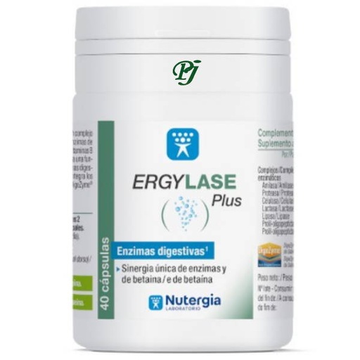 [0503554] Ergylase Plus 40 Cápsulas - Nutergia