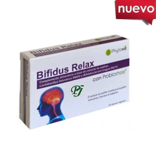[0503585] Bifidus Relax Con Probiostress 30 Cápsulas - Phytovit