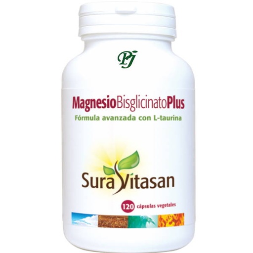[0503599] Magnesio Bisglicinato Plus 120 Cápsulas - Suravitasan
