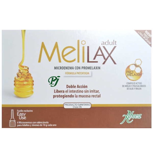 [0503608] Melilax Adulto 6 Microenemas - Aboca