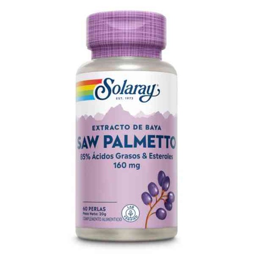 [0503623] Saw Palmetto 60 Perlas - Solaray