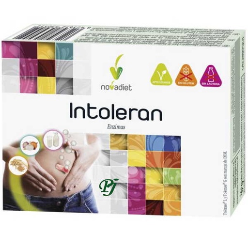 [0503676] Intoleran Enzimas 30 Comprimidos - Novadiet