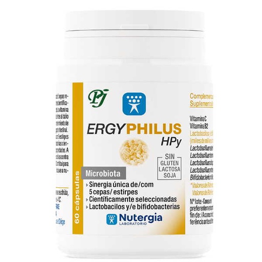 [0503728] Ergyphilus Hpy 60 Cápsulas - Nutergia