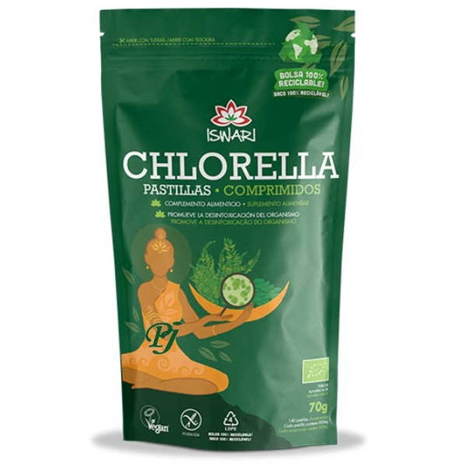 [0503844] Chlorella 140 Comprimidos 70 G. - Iswari