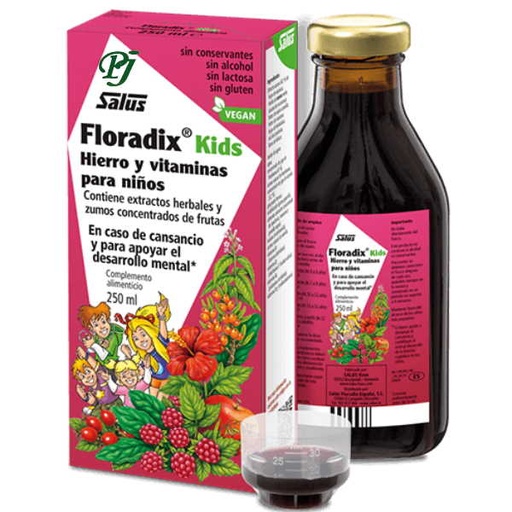 [0503909] Jarabe Floradix Kids Niños 250 Ml. - Salus