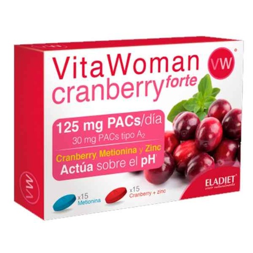 [0503958] Vitawoman Cranberry Forte 30 Comprimidos - Eladiet