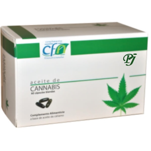 [0504039] Aceite Cannabis 60 Cápsulas 1000 Mg. - Cfn