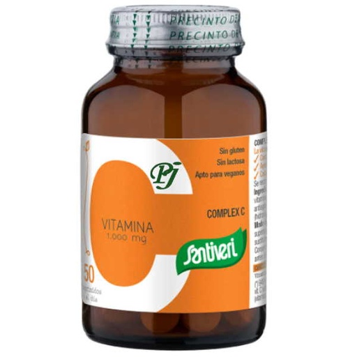 [0504070] Vitamina Complex C 1000 Mg. 50 Comprimidos - Santiveri