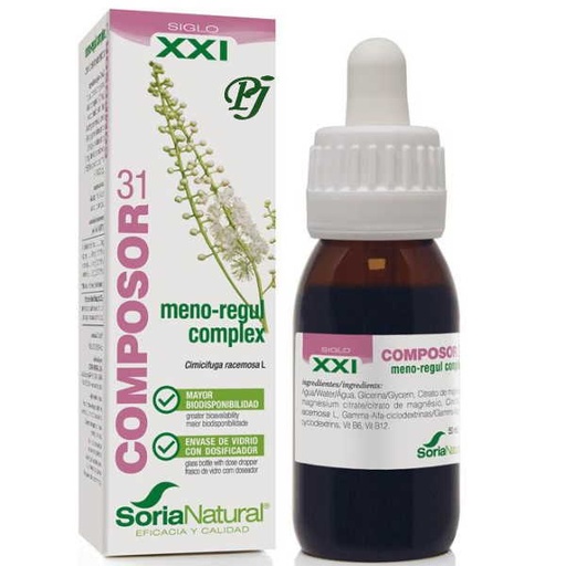 [0504090] Composor 31 50Ml Fórmula Xxi Meno Regu - Soria Natural