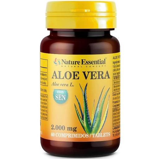 [0504171] Aloe Vera Con Sen 60 Comprimidos 2000 Mg. - Nature Essential