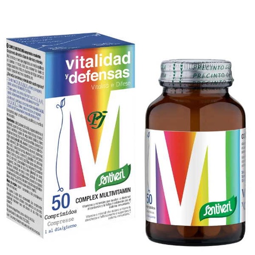 [0504215] Vitaminas Complex Multivitamin 50 Comprimidos - Santiveri