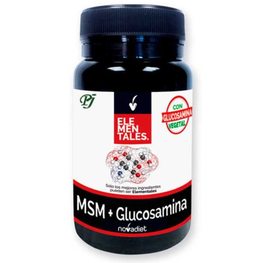 [0504231] Elementales Msm + Glucosamina 30 Cápsulas - Novadiet