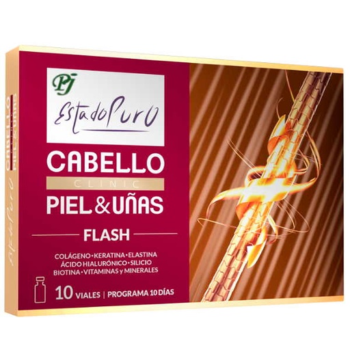 [0504244] Cabello Piel Y Uñas Estado Puro 10 Viales - Tongil