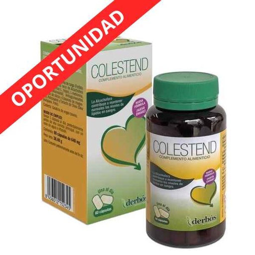 [0504276] Colestend Nueva Fórmula 60 Cápsulas - Derbós