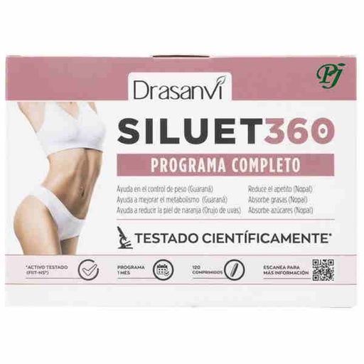 [0504428] Siluet 360º Programa Completo 120 Comprimidos - Drasanvi
