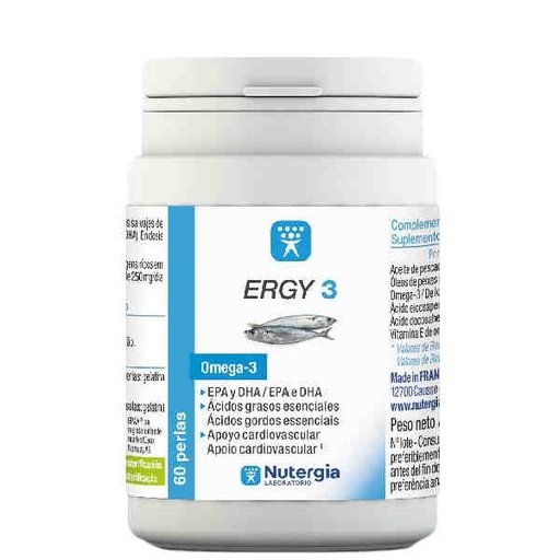 [0504459] Ergy 3 60 Perlas - Nutergia