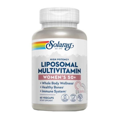 [0504481] Liposomal Multivitamin Mujer 50+ 60 Vegcáps - Solaray