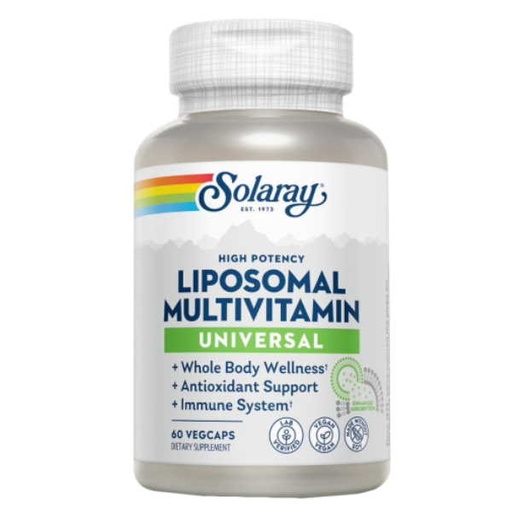 [0504482] Liposomal Multivitamin Universal 60 Vegcápsulas - Solaray