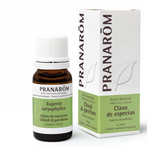 [0504485] Aceite Esencial Clavo Especias 10 Ml. - Pranarôm