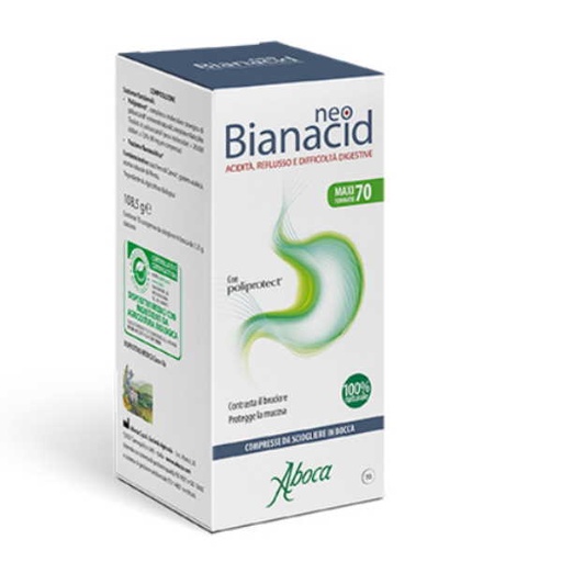 [0504490] Bianacid Neo Acidez Reflujo 70 Comprimidos - Aboca