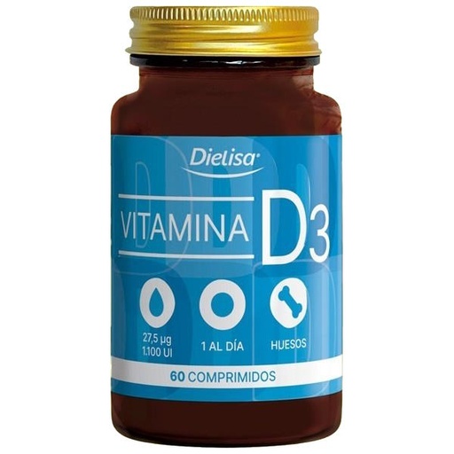 [0504533] Vitamina D3 60 Comprimidos 27,5 Ug 1.100 Ui. - Dielisa
