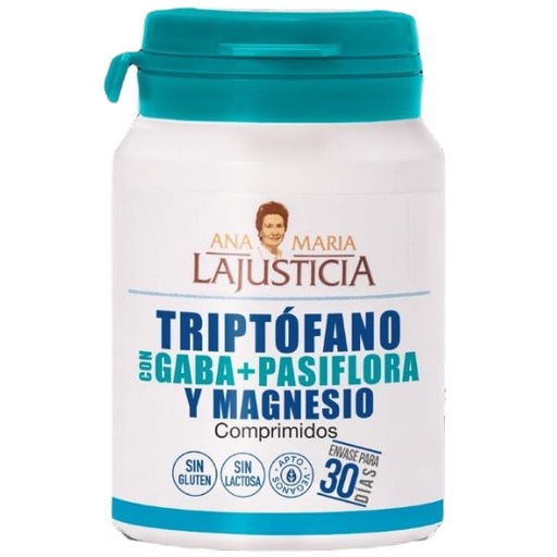 [0504555] Triptófano Gaba Pasiflora Y Magnesio 60 Comprimidos - Ana María Lajusticia