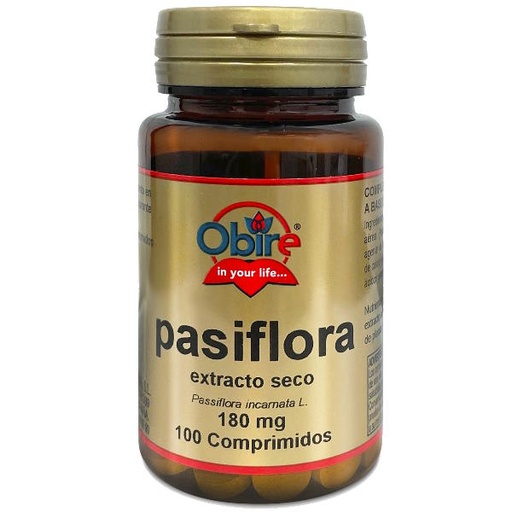 [0504646] Pasiflora 180 Mg. 100 Comprimidos - Obire