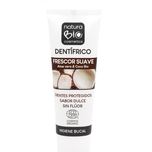 [189146] Dentífrico Aloe Vera & Coco Frescor Suave 75 Ml. - Naturabio