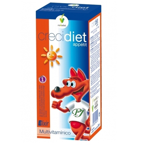 [051613] Crecidiet Apetito Elixir 250 Ml. - Novadiet