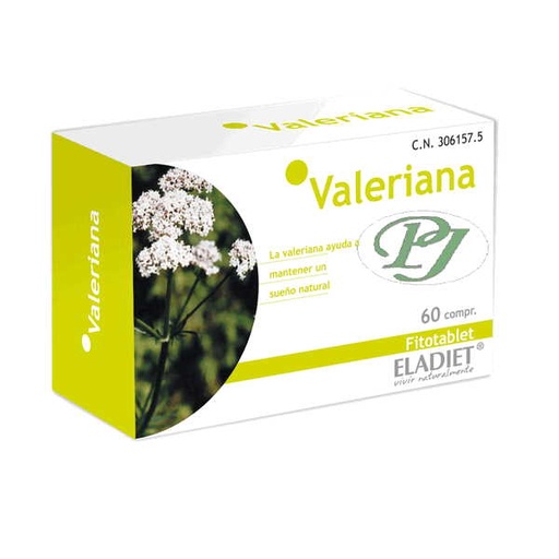 [051720] Valeriana Recubiertos 60 Comprimidos - Eladiet