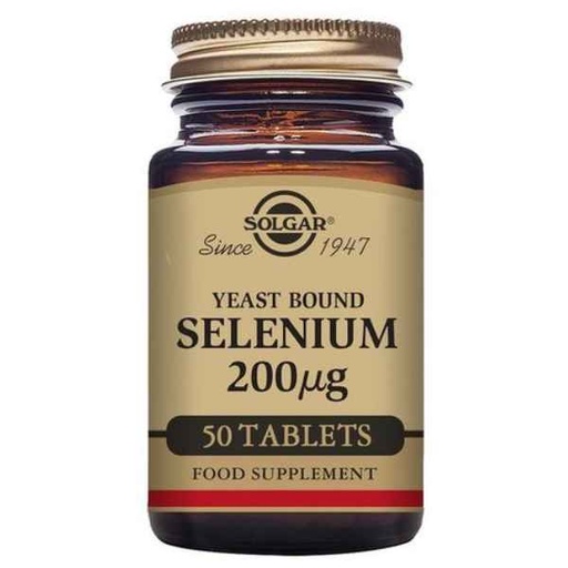 [051765] Selenio 50 Comprimidos 200 Mcg. - Solgar