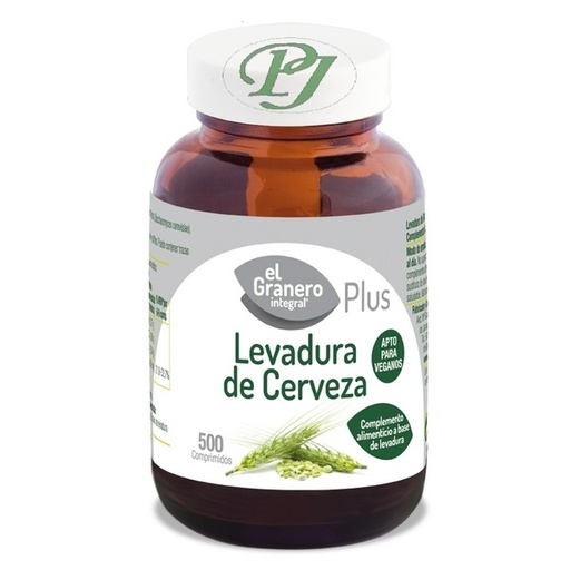 [051936] Levadura Cerveza 500 Comprimidos - El Granero