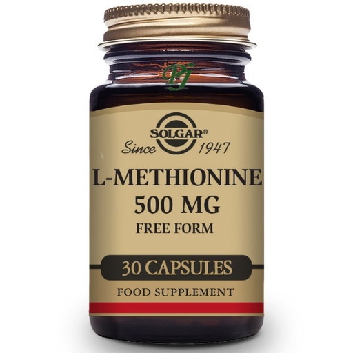 [052017] L Metionina 30 Cápsulas 500 Mg. - Solgar