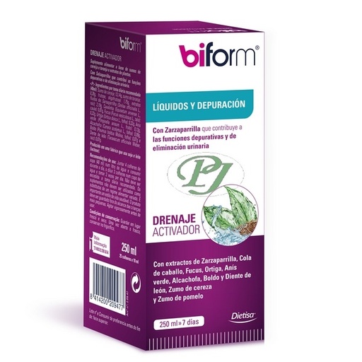 [052249] Jarabe Biform Drenaje Activador 250 Ml. - Dielisa