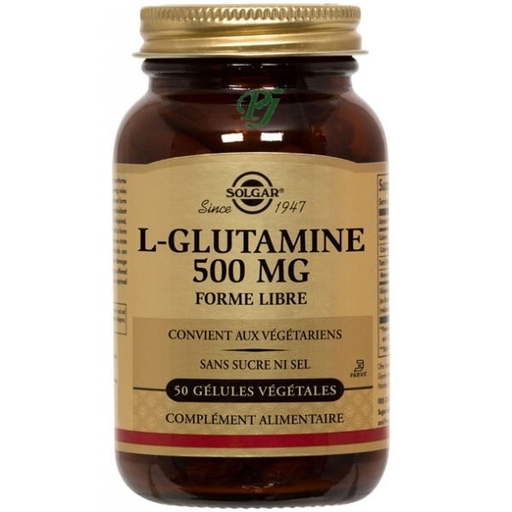[05244] L Glutamina 50 Cápsulas 500 Mg. - Solgar