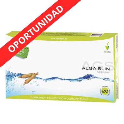 [052534] Alga Slin 20 Ampollas - Novadiet