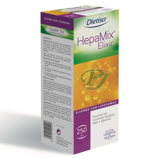[052581] Jarabe Hepamix 250 Ml. Hepático - Dielisa