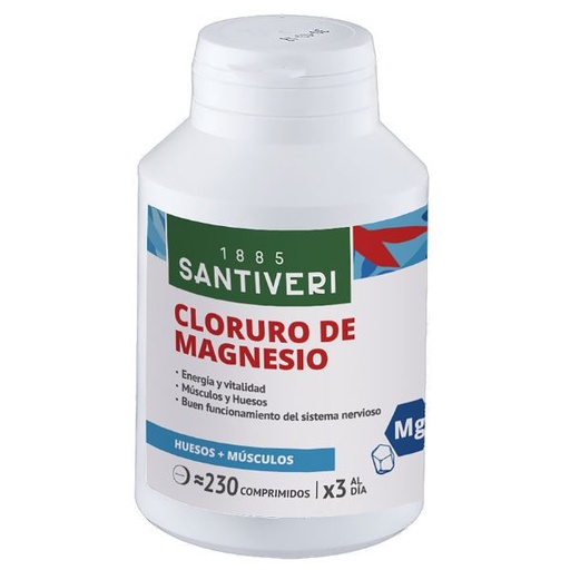 [05268] Cloruro Magnesio 230 Comprimidos - Santiveri