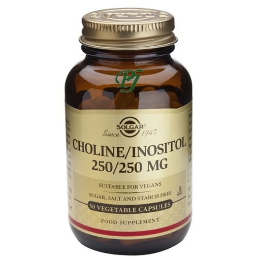 [052813] Colina Inositol 50 Cápsulas 250 Mg. - Solgar