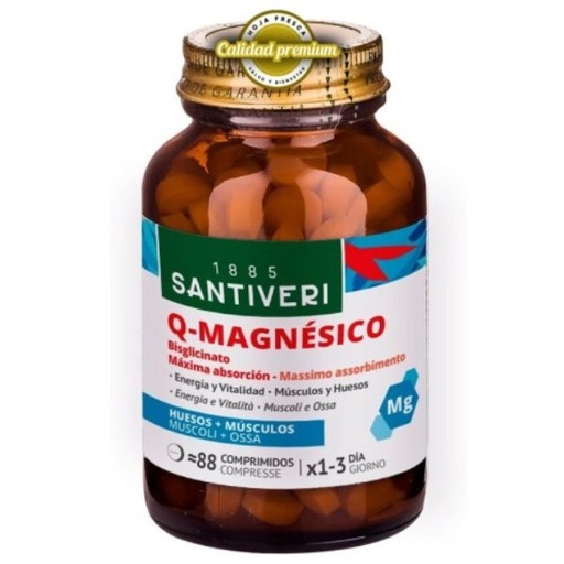 [05297] Magnesio Q Magnésico Bisglicinato 88 Comprimidos - Santiveri