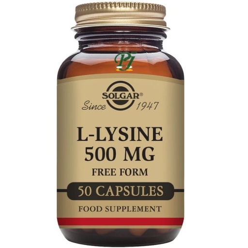 [05306] L Lisina 50 Cápsulas 500 Vegetales 50 Mg. - Solgar