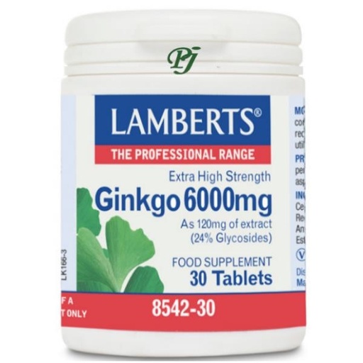 [053421] Ginkgo Biloba Mg 180 Tabletas 6000 Mg. - Lamberts