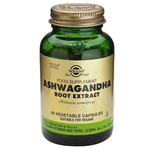 [053592] Ashwagandha Raíz 60 Cápsulas - Solgar